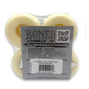 BONES® WHEELS X-Formula Skateboard Wheels XF 54 V7 Double Locks X97 4PK - Image 4