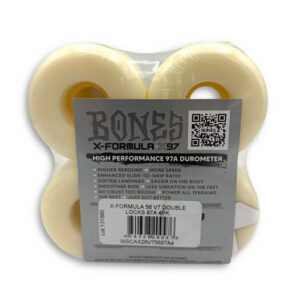 BONES® WHEELS X-Formula Skateboard Wheels XF 56 V7 Double Locks X97 4PK - Image 4