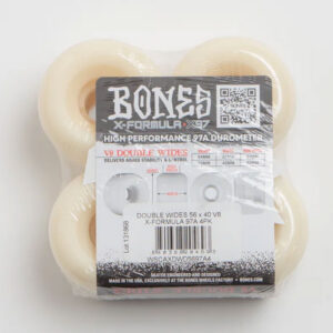 BONES® WHEELS X-Formula Skateboard Wheels Double Wides V8 56mm X97 4PK - Image 4