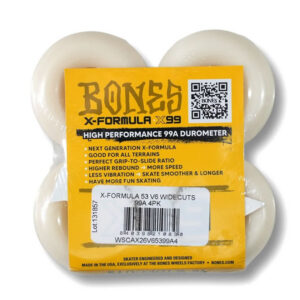 BONES® WHEELS X-Formula Skateboard Wheels XF 53 V6 WIDECUTS X97 4PK - Image 4
